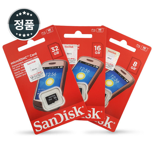 [C.J]샌디스크 메모리 Micro SD카드 64GB