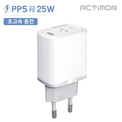 [비바워크]가정용 PD 25W 초고속 충전기(C포트 1구) /케이블 미포함  MON-PD25W-HC2