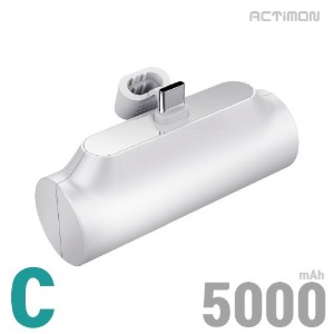 [비바워크]미니 보조배터리 5000 C타입/거치충전 MON-P-MINI5000C